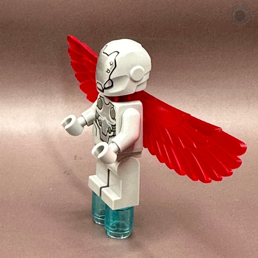 LEGO Minifigure Super-Adaptoid SH0366 76076 Marvel Captain America w/ Wings - Picture 2 of 9